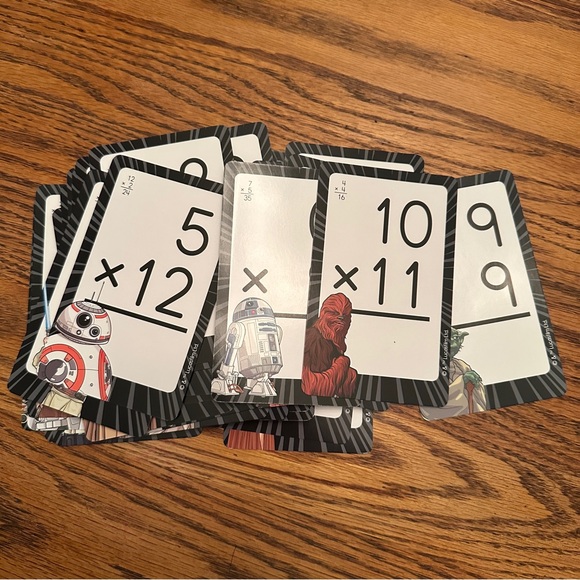 Star Wars Multiplication Flash Cards - Picture 3 of 7
